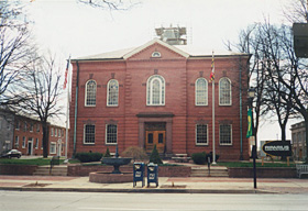 [color photograph of Harford County Courthouse]
