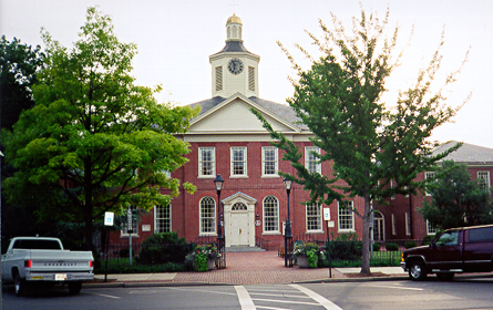 [color photograph of Talbot County Courthouse]